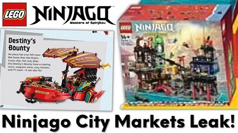 Lego Ninjago City Markets Leak Destinys Bounty Dragon Rising More