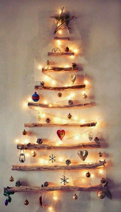 Very Best Pinterest Pins Diy Rustic Christmas Tree Wall Decor