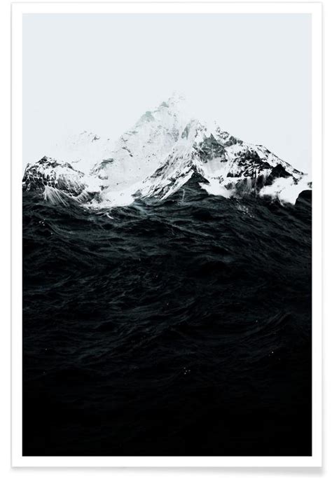 Those Waves Were Like Mountains Poster Juniqe