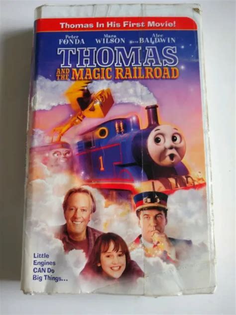THOMAS AND THE Magic Railroad VHS 2000 Clam Shell Peter Fonda Alec