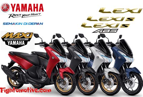 Warna Yamaha Lexi 125 2022 Lexi S Dan Lexi S Abs