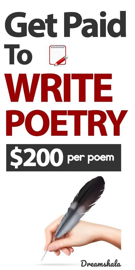 Get Paid To Write Poetry - 34 Online Poetry Jobs For Beginners in 2021