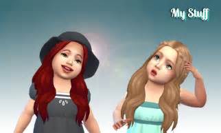 Sims 4 Hairs Mystufforigin Simplicity Hair For Toddle