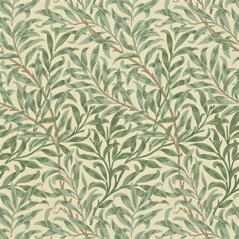 Willow Boughs Green Wallpaper Morris Co By Sanderson Design