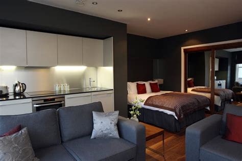 Although the room is quite small, there's enough space here for a bed, a sofa and some. The Difference Between an Efficiency Apartment and a ...