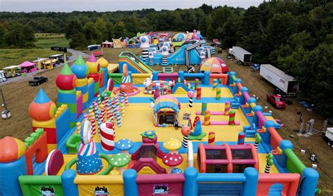 Jump For Joy Inflatable Theme Park Blows Up Ballston Spa This Weekend