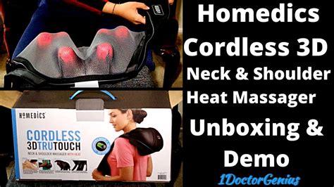 Homedics Massager Homedics Cordless 3d Neck And Shoulder Heat Massager