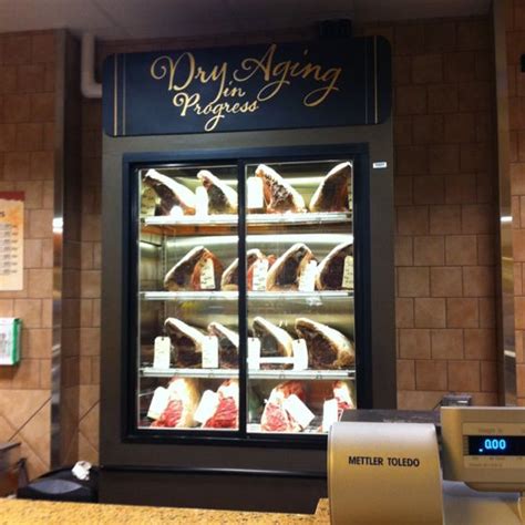 Choose from roasted garlic, roasted herb or the unseasoned version. Wegman's-- dry aging rib roasts at our neighborhood ...