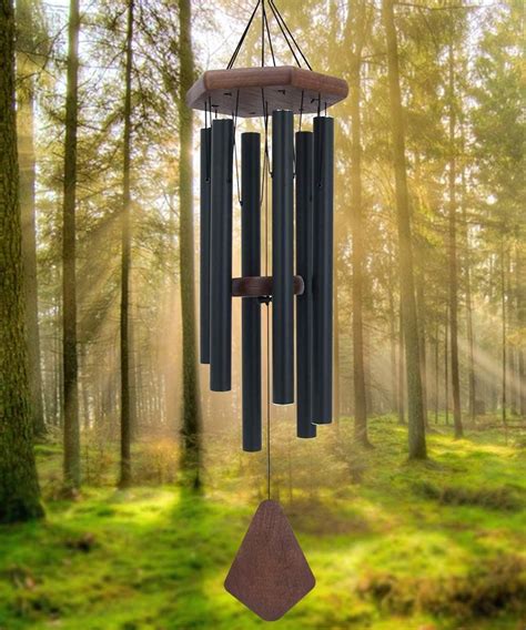 The sail is engraved with touching words of remembrance. Memorial Wind Chimes Outdoor Large Deep Tone 30 Inch ...