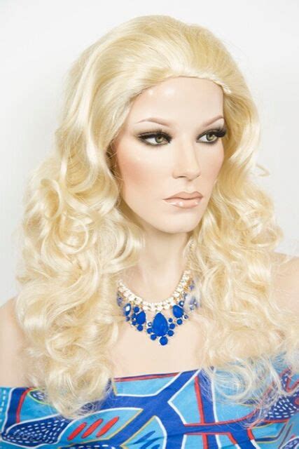 Cassie 613 Mona Lisa Blonde Curly Drag Elsa Costume Wig Ebay