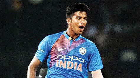 He was bought by royal challengers banglore for a price of 3.2. How Washington Sundar makes batsmen go wishy Washy