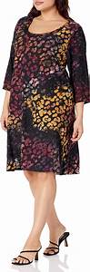  Kane Women 39 S Plus Size Tie Dye Burnout Dress At Amazon Women S