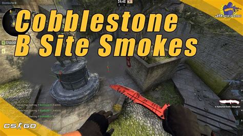 CS GO Cobble B Site Smokes YouTube