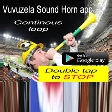 Cool noise maker, just select a sound and wake your friends up. Vuvuzela Horn App Sound Effect | World Cup Horn App