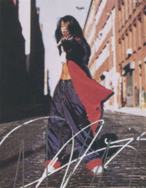 Mari All Things Music Aaliyah One In A Million Album Booklet August