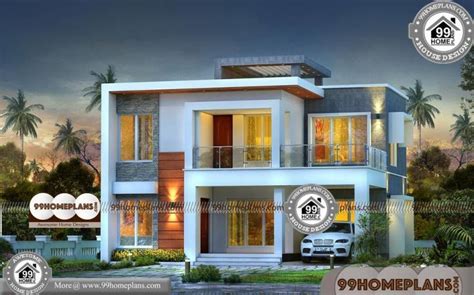 2001 square feet (186 square meter) (222 square yards) kerala style sloping roof 3 bedroom. New Indian House Photos | 400+ Modern Two story Box Type ...