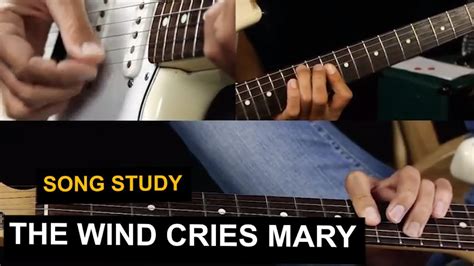 The Wind Cries Mary Guitar Lesson Jimi Hendrix Part Youtube