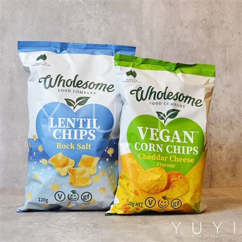 Wholesome Food Company Lentilvegan Corn Chips 120g