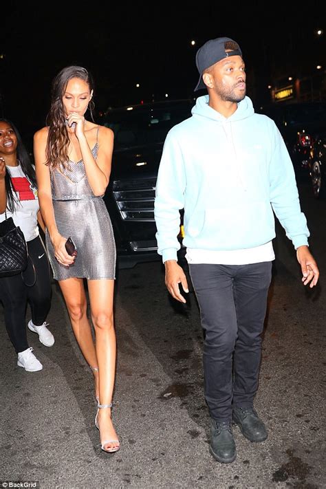 Joan Smalls And Boyfriend Attend Met Ball After Party Daily Mail Online