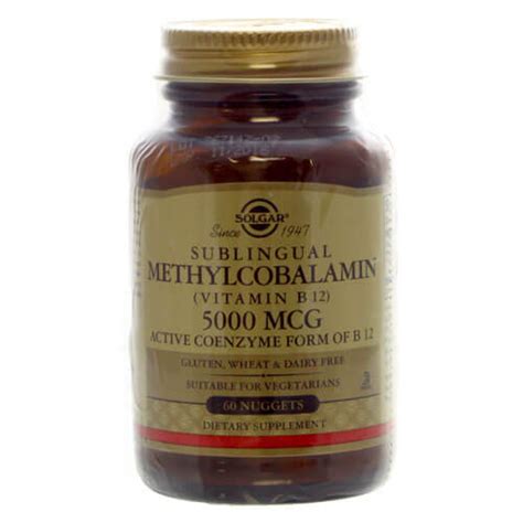 Older addults require 2.4 micrograms or mcg of vitamin b12 daily, notes the linus pauling institute. Sublingual Methylcobalamin (Vitamin B12) 5000 mcg | Solgar