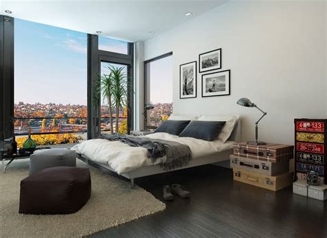 80 Bachelor Pad Men's Bedroom Ideas - Manly Interior Design