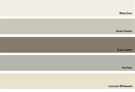 I gotta be honest, i dont regret it one bit. Our Colors: White Dove=trim & ceilings, Revere Pewter ...