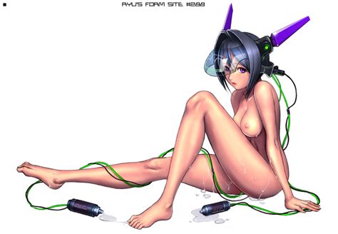 Rule 34 Barefoot Blue Hair Breasts Feet High Tech Innovative Legs Nude Playstation Psp Purple