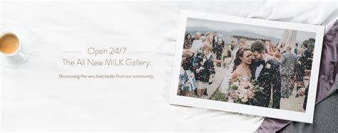 Make a pro quality guest reception book in minutes. MILK Books - High Quality Handcrafted Photo Books & Albums