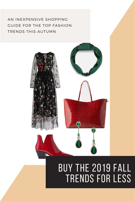 You Can Now Buy All The 2019 Autumn Trends For Less Hurry Up Before