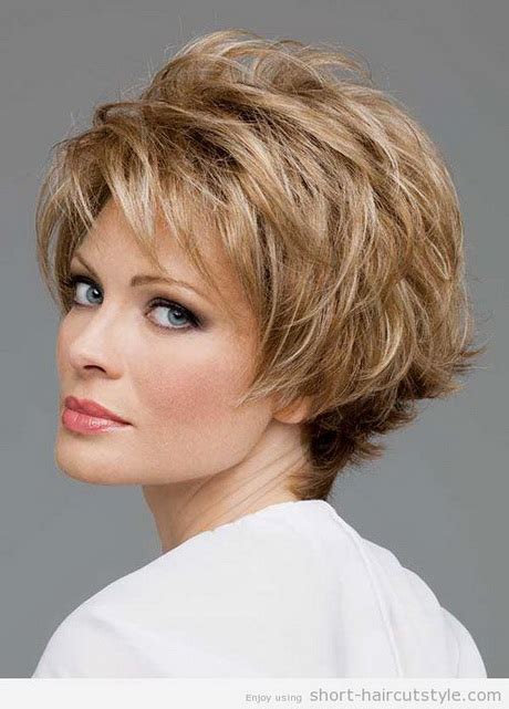 One of the reasons that this as a top choice among the best hairstyles for women over 50 is because it accentuates high cheekbones. Cute short hairstyles for women over 50