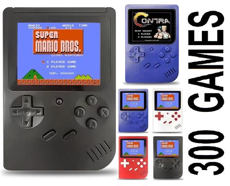 NEW 300 GAME HANDHELD GAME CONSOLE 3 IN MINI HANDHELD ...