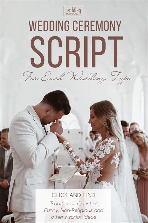 Sample Wedding Ceremony Scripts You Can Borrow For 2024 Wedding Ceremony Script Wedding