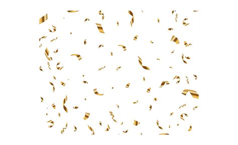 Gold Confetti Png Kampion