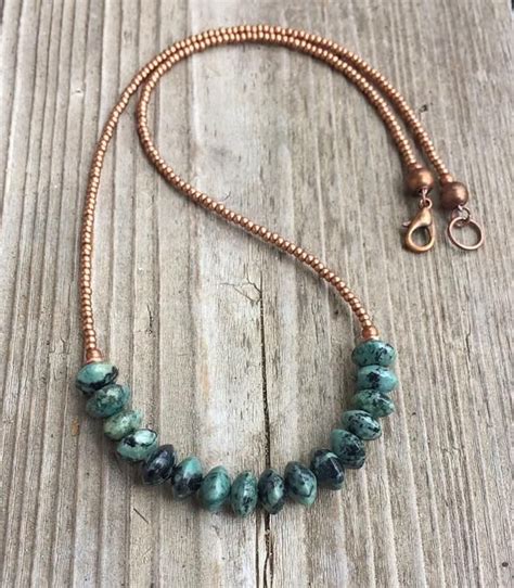 Turkoois Kralen Sieraden Ketting Turquoise Boho Ketting Beaded Jewelry Necklaces Beaded