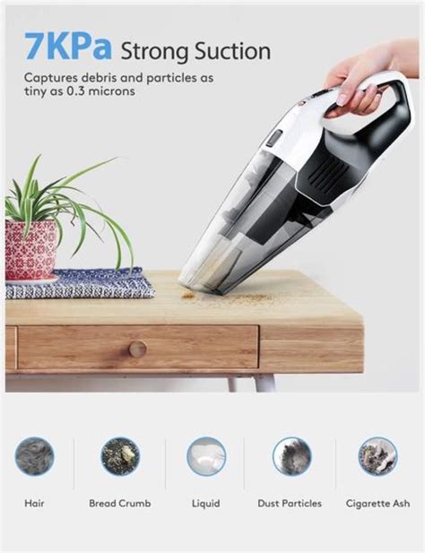 Cordless Handheld Vacuum Cleaner Holife Hm036e Omvistore