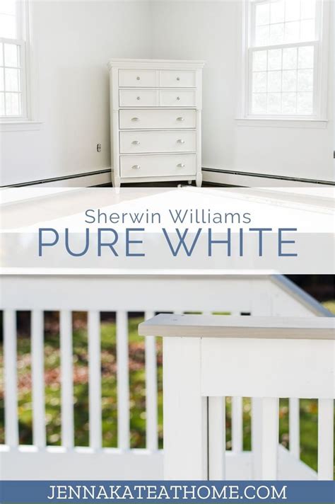 Sherwin Williams Pure White Sw7005 Jenna Kate At Home