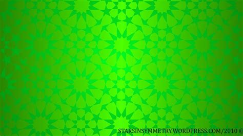 Green Islamic Background Background Islamic Art Hijau 1366x768