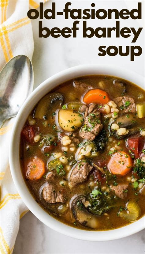 Basic Beef And Barley Stew With Mushrooms : Easiest Way to Cook  Beef And Barley Stew With Mushrooms