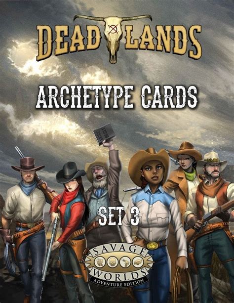 Deadlands The Weird West Blood Drive Archetypes Set 3 Pinnacle