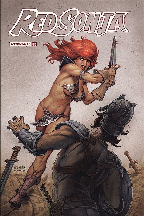 Red Sonja Cover B Linsner Value GoCollect Red Sonja Cover B Linsner