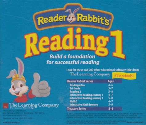 Reader Rabbits Reading 1 Images Launchbox Games Database