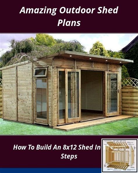 Diy Flat Roof Shed Plans Click For Modern Lean To Gambrel Gable Salt