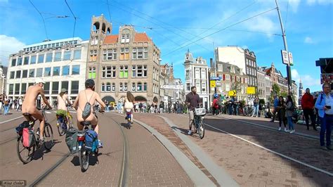 Wnbr World Naked Bike Ride Amsterdam Youtube