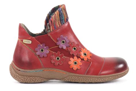 Laura Vita Ankle Boots Goctho 12 Rouge Stilettoshopeu Webstore