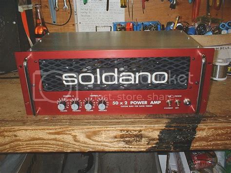 Rig Talk • View Topic My New Soldano Stereo Power Amp