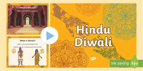 How Is Hindu Diwali Celebrated Powerpoint Teacher Made