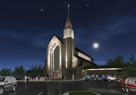 Flower Mound United Methodist Church In Dallas Tx Arquitetura De