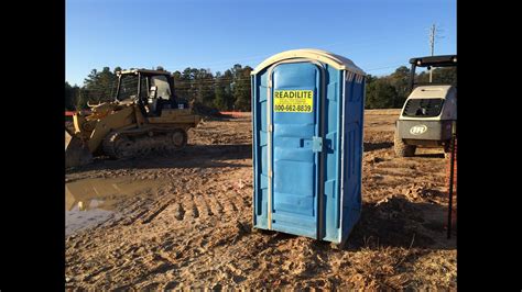 Porta Potty Review New Commercial Construction Site Cary North