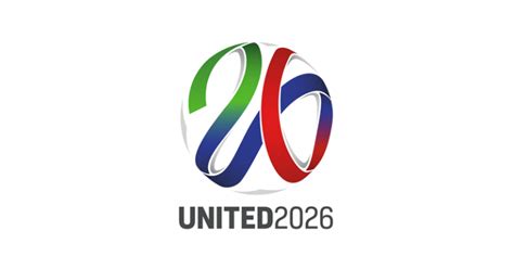 United 2026 Fifa World Cup Bid Logo Color Scheme Blue