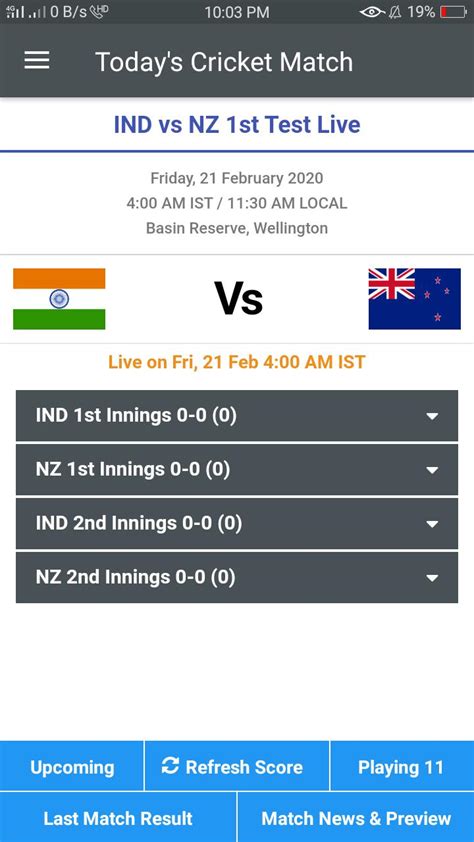 Crictime Live Match Today